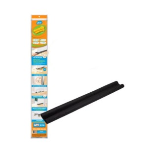 BURLETE PROTECTOR ALK BAJO PUERTA 80cm NEGRO ALK8262